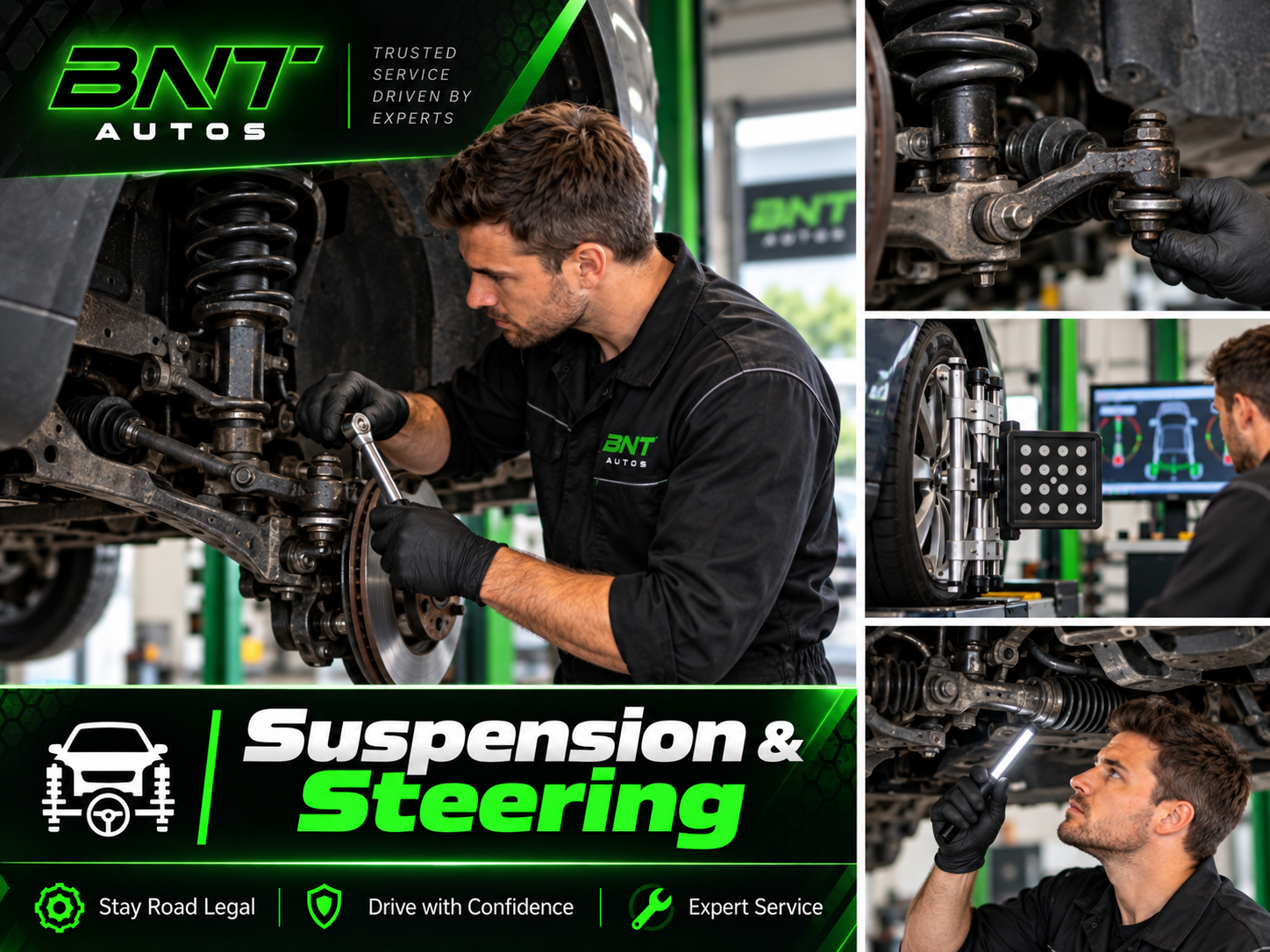 Suspension and Steering Repairs at BNT Autos, Baldoyle, Dublin 13