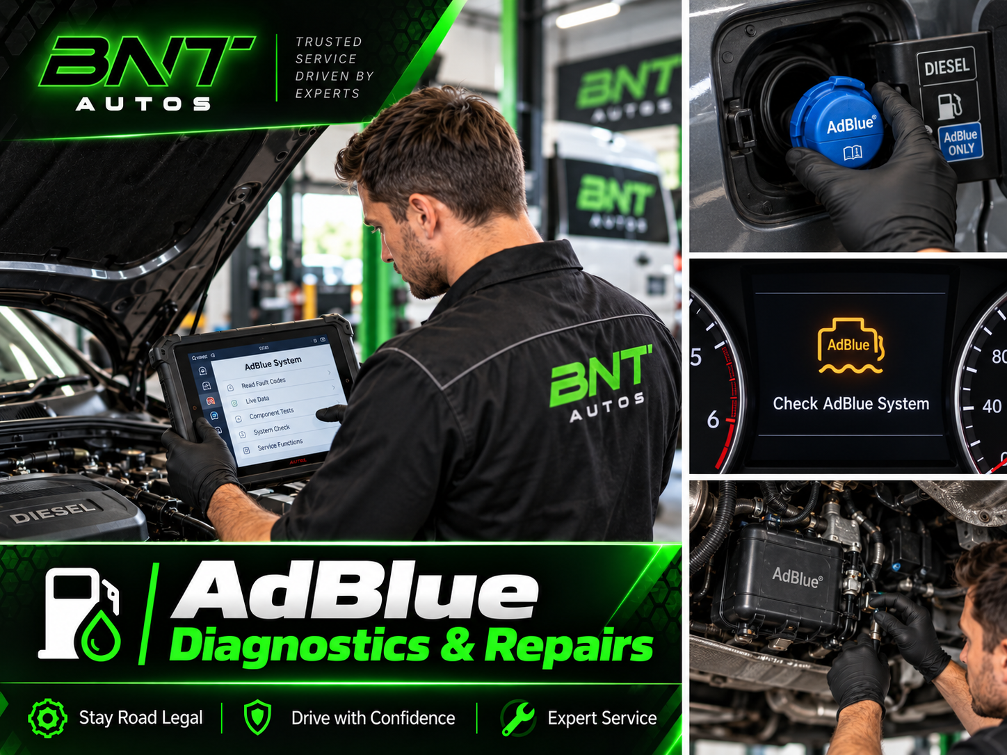 AdBlue diagnostics and repairs at BNT Autos, Baldoyle, Dublin 13
