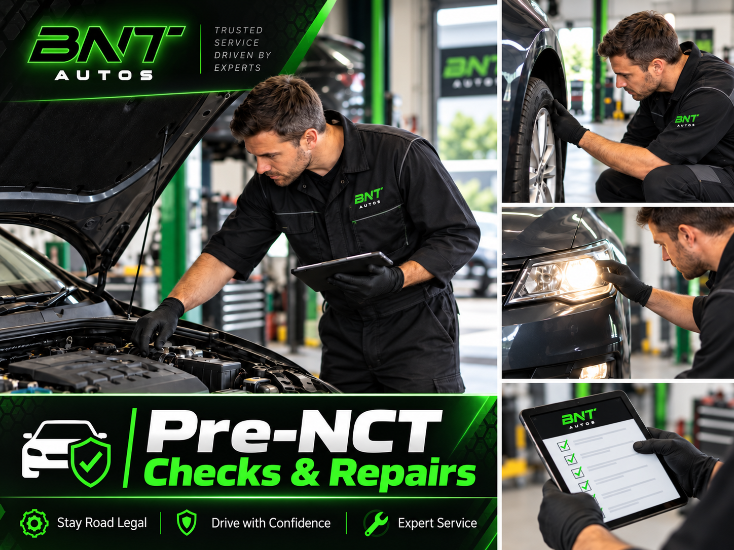Pre-NCT Checks and Repairs at BNT Autos, Baldoyle, Dublin 13
