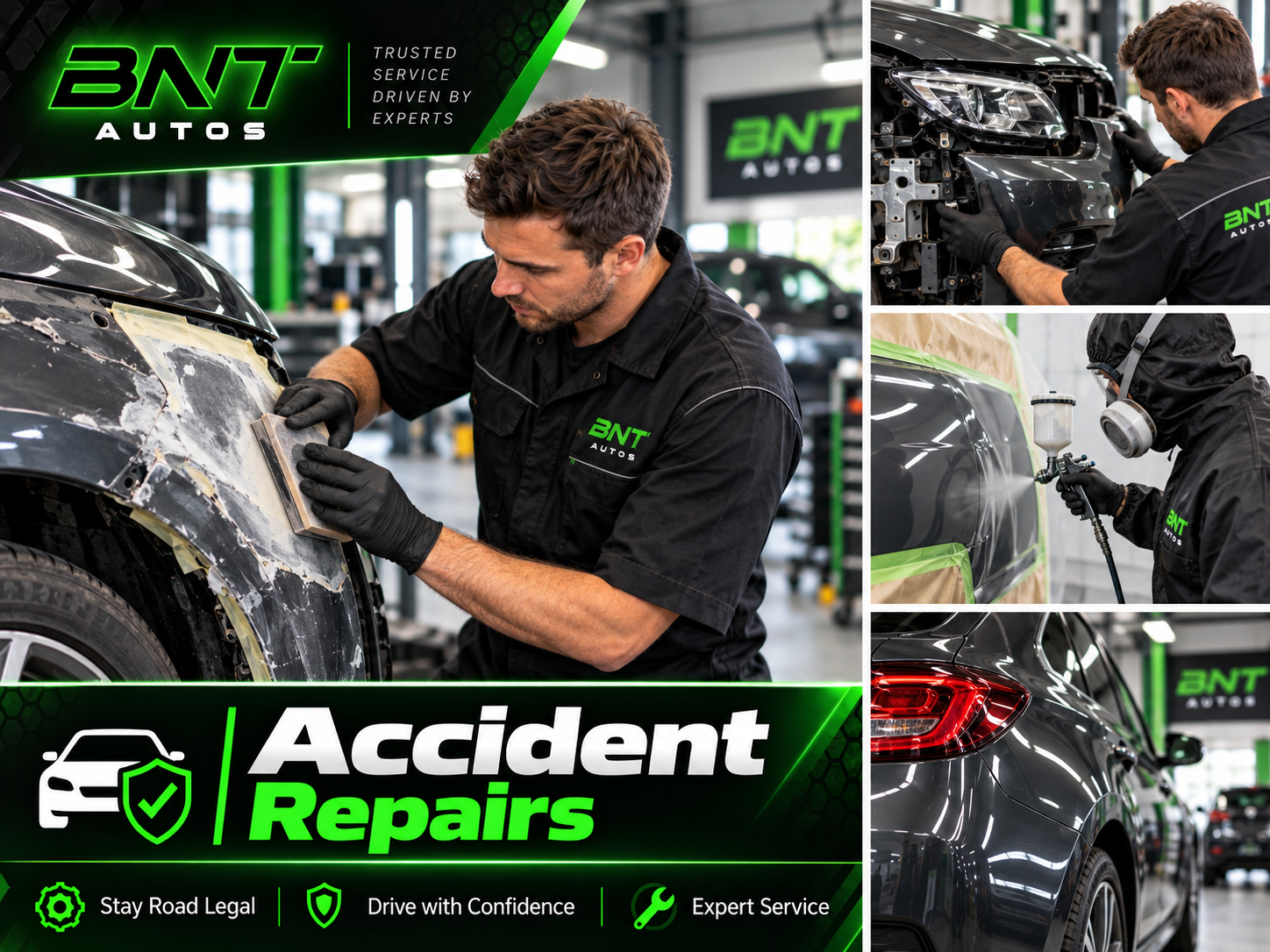 Accident & Crash Repairs at BNT Autos, Baldoyle, Dublin 13