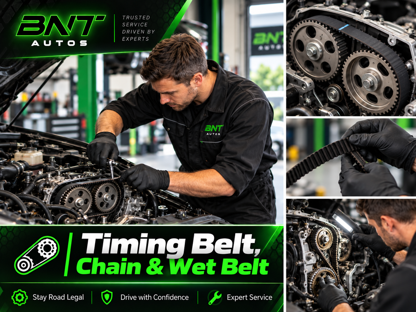 Timing Belt & Wet Belt Repairs & Replacement at BNT Autos, Baldoyle, Dublin 13
