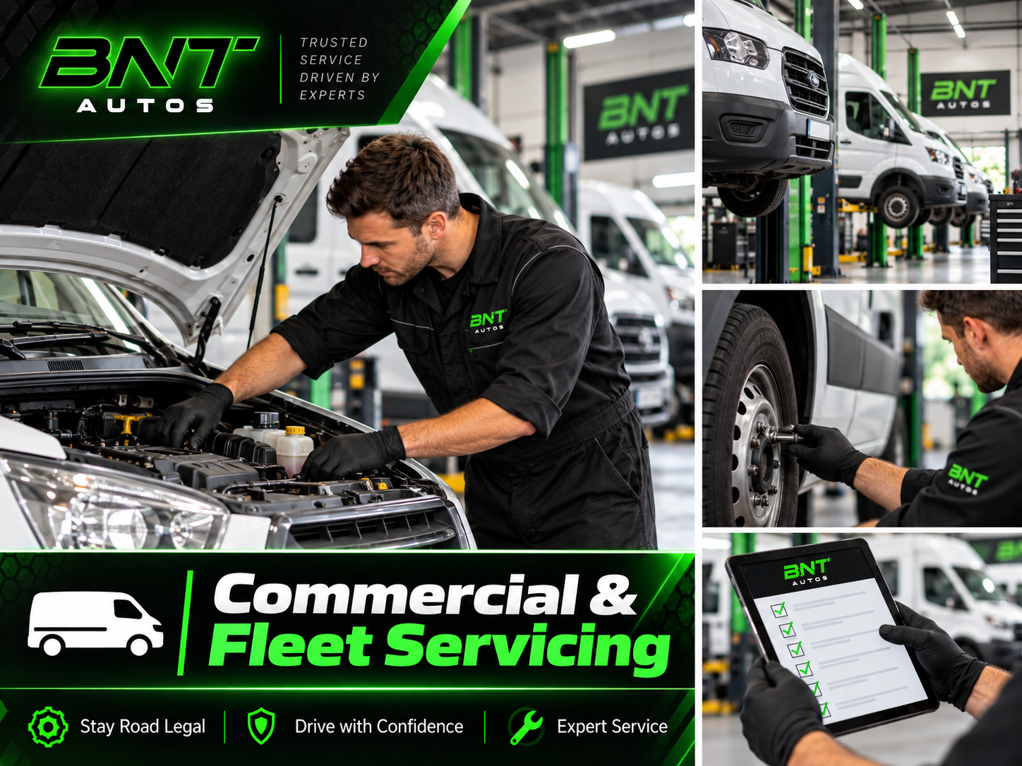 Commercial and Fleet Servicing at BNT Autos, Baldoyle, Dublin 13
